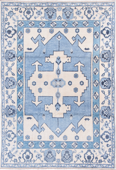 Vintage Oushak Area Rug (8' x 11')